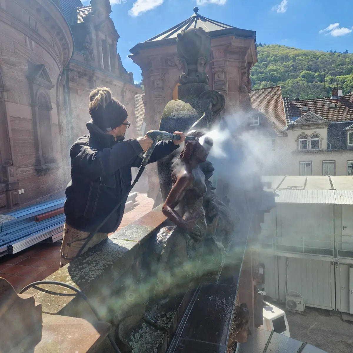 Reinigung - Steinmetz & Denkmalpflege in Plankstadt